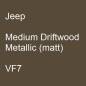 Preview: Jeep, Medium Driftwood Metallic (matt), VF7.